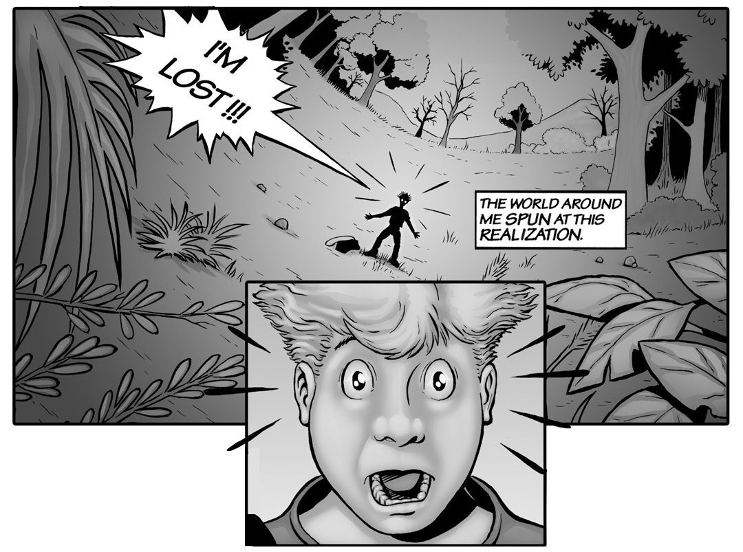 I Am Lost panel 8